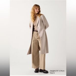 Uniqlo Double Face Chester Long Coat